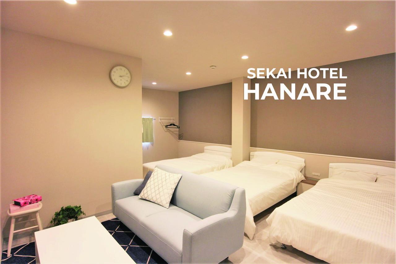 Sekai Hotel Ayame Осака Экстерьер фото